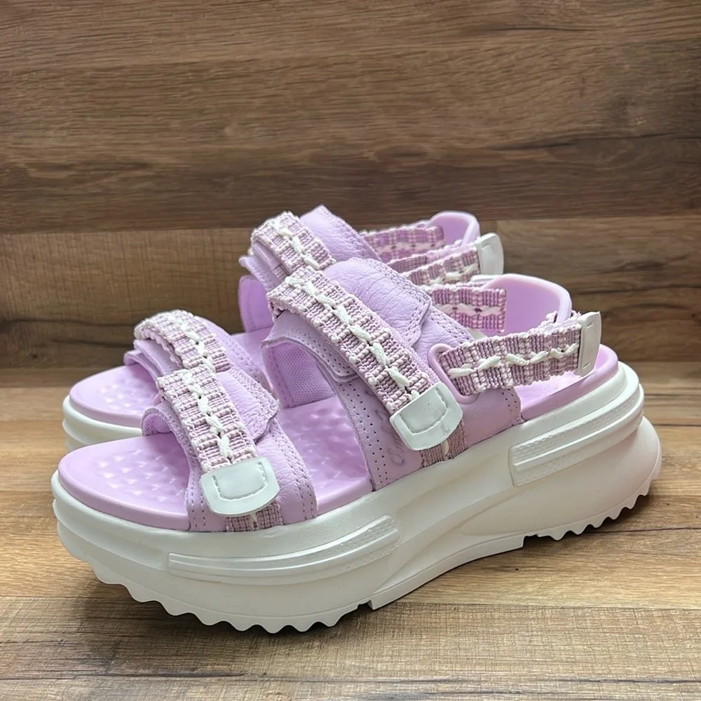 Converse Women's Platform Sandals in Light Purple